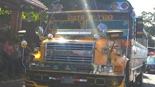 bus ancien Nicaragua