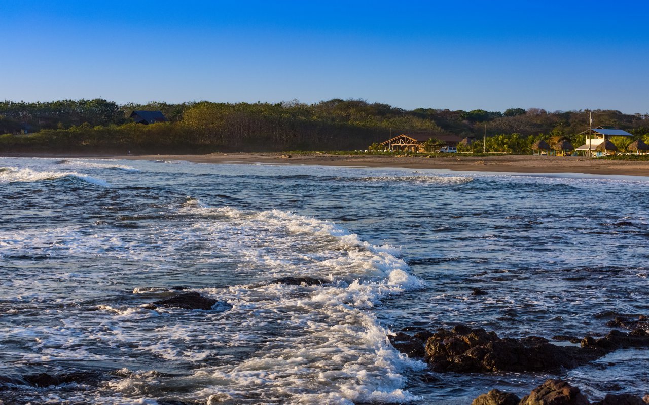 Nahualapa plage Aposentillo Chinandega Nicaragua - plages de leon