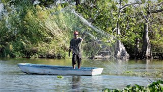 Granada - Las isletas - Pecheur - voyage nicaragua