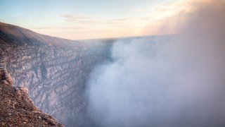 Cratère du volcan Mombacho, Nicaragua