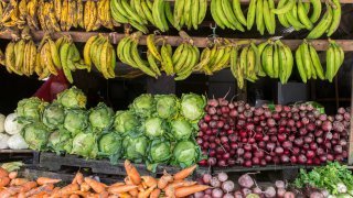 magasin de fruits à Sebaco, Nicaragua