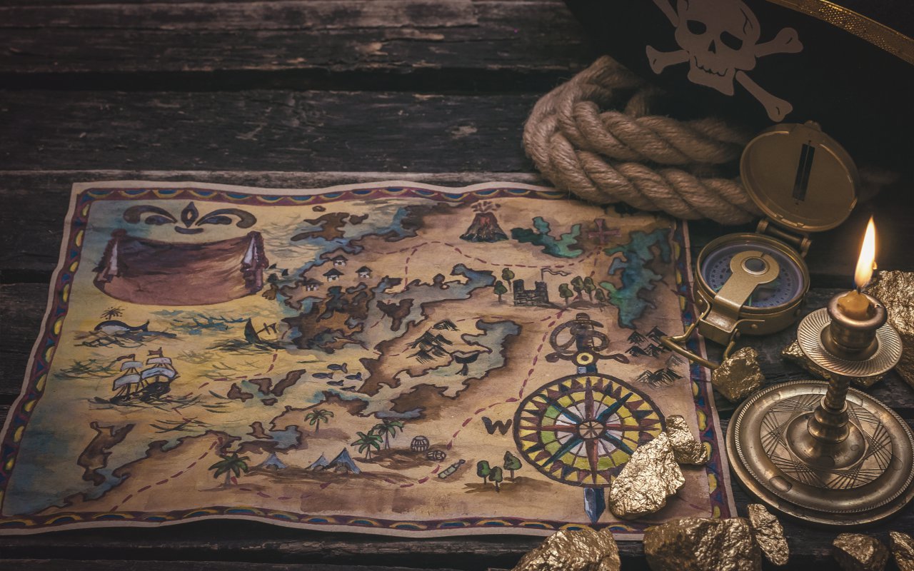 carte chasse au trésor - voyage au nicaragua